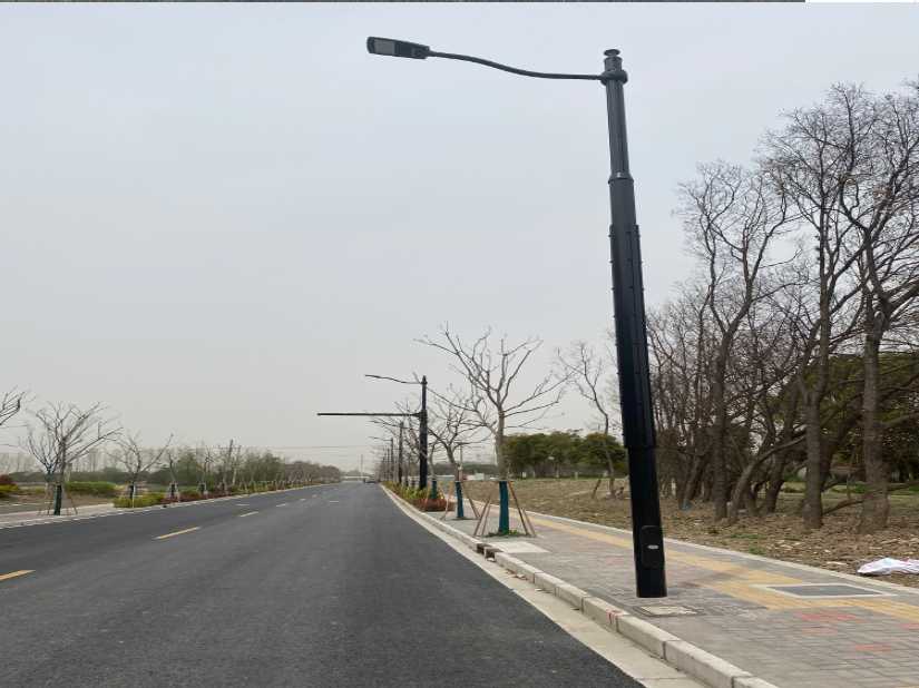 万载县上海综合杆 太阳能路灯工程
